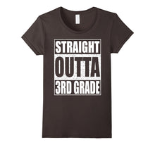 Straight Outta 3rd Grade T-Shirt Funny 2017 Graduation Shirt