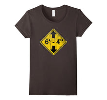6' 4" Funny Tall Person T-Shirt - Distressed Design