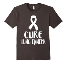 Lung Cancer Awareness White Ribbon Cure Support Shirt