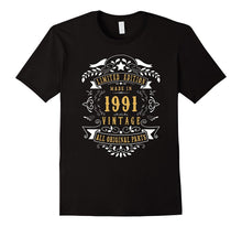 26 Years Old Made Birth 1991 26th Birthday Bday Gift T-Shirt