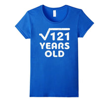 Square Root of 121 Years Old T-Shirt Cool 11th Birthday Gift