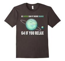 63 Earths Can Fit Inside Uranus - Funny Science T-Shirt