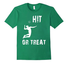 Funny Hit or Treat Volleyball Halloween Tshirt