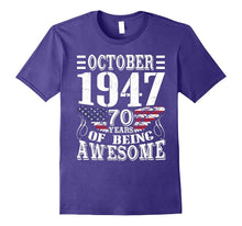 Legends Born in OCTOBER 1947 Gift 70 Yrs Years Old Awesome