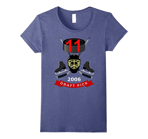 #11 Birthday TShirt - 2006 Draft Pick Hockey Birthday TShirt