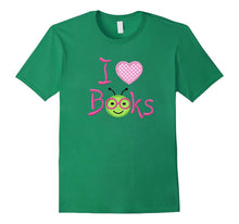 I LOVE BOOKS T-Shirt for Girls, Boys,Teens, Men & Women