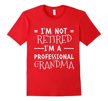 I'm Not Retired I'm a Professional Grandma Funny Tee