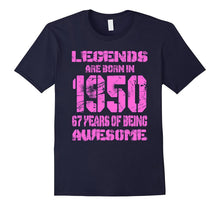 67 Years Old 67th Birthday B-Day Gift Legends 1950 T Shirt