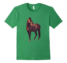 Brown Horse Novelty T Shirt Cool Tee Shirt for Horses Lovers