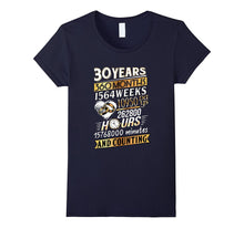 30th Anniversary T-Shirt 30 Years Wedding Marriage Gift