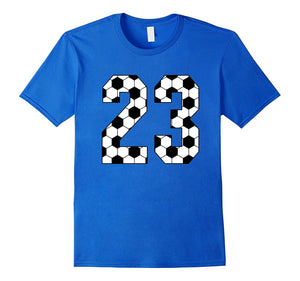 #23 Soccer Ball Soccer Mom Birthday Soccer T-Shirt