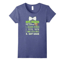 Ring Bearer Responsibilities Duties Shirt Cute Wedding Gift