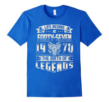 Life Begins at Forty- Seven-1970 the Birth of Legends