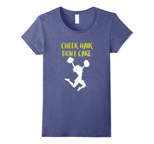 Cheer Hair Don't Care T-Shirt Funny Floating Gifts Cheerlead