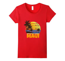 Old School 70's Maui Hawaiian the Aloha State T-Shirts