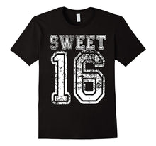16th Birthday Shirt Gift Sweet Sixteen 16 Vintage Varsity