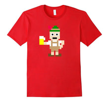 8-Bit in Lederhosen With Beer Oktoberfest T-Shirt