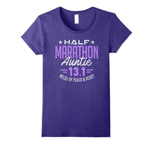 13.1 Shirt Half Marathon Auntie Runner Aunt Gift T-Shirt