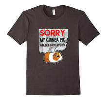 FUNNY GUINEA PIG T-Shirt ATE HOMEWORK Student Back to School