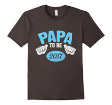 Papa to Be of a New Baby Boy Baby Shower 2017 T-Shirt