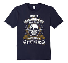 Retired Iron Worker Rain Shine Sleet or Snow T-Shirt