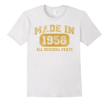 Made in 1958 T-Shirt, 59 Year Old Birthday Gift, 1958, 59th