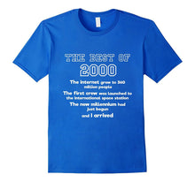 2000 17th Birthday T Shirt Gift for 17 Year Old Boys / Girls