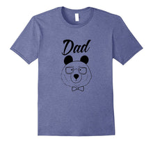 2017 Dad Panda Polar Bear Shirt Cool Grandpa Glasses Bow Tie