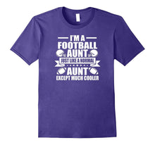 I'm a Football Aunt T Shirt Football Sports Touchdown Field