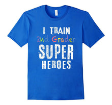I Train 2nd Grader Superheroes T-Shirt Teacher Gift Shirt