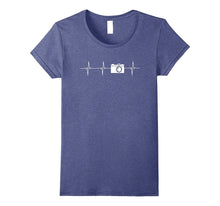 Heartbeat Camera Shirt Photographer Shirt