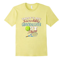Distressed Tennis Granddaughter, Grandma & Grandpa T-Shirt