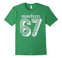 1967 50TH BIRTHDAY Vintage Retro 60's 70's Style T Shirt