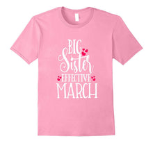 Big Sister Shirt Pregnancy Baby Mom Effective March