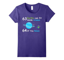63 Earths Can Fit Inside Uranus T-Shirt - Funny Science Shir