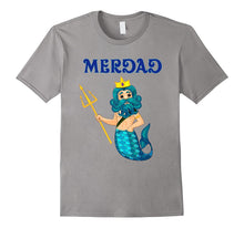 Mermaid Daddy Short Sleeve T-Shirt Halloween Costume