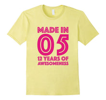 12th Birthday Shirt Gift Age 12 Year Old Girls Tshirt Tee