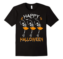 Happy Halloween Ballet Dancing Skeleton Ballerina T-Shirt