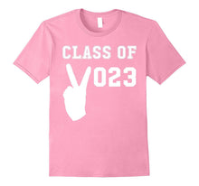 Class of 2023 Peace Sign - School Graduation T-Shirt