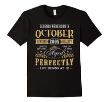 12 Years Old Gift Made in 2005 Legends Vintage Apparel Kids
