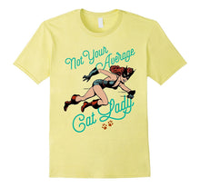 Not Your Average Cat Lady Superhero T-Shirt