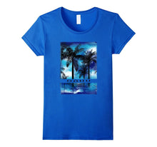 Oahu T Shirt Retro Waikiki Beach Hawaii Adults Kids Apparel
