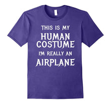 I'm Really an Airplane Halloween Costume Shirt Easy Funny