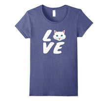 Cat Love Print TShirt Food for My Soul