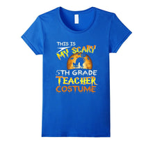 My Scary 5th Grade Teacher Costume Shirt Cat Moon Halloween