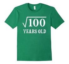Square Root of 100 10 Yrs Years Old 10th Birthday T-Shirt