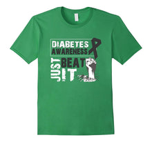Ribbon Just Beat It Diabetes Awareness Shirts