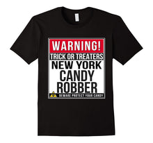Halloween Funny New York T Shirt Candy Robber