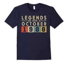 Legends Born in OCT OCTOBER 1988 Birthday Gift 29 Years Old