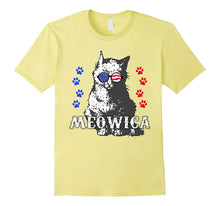 Meowica 4th of July Funny Cat T-Shirt